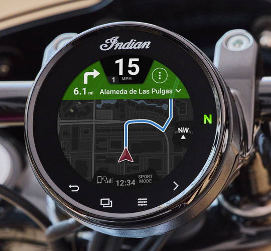 4" Ride Command Érintőképernyő